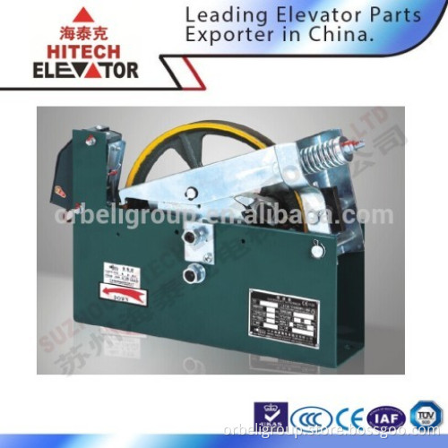 Speed governor for passenger lift/automatic reset switch